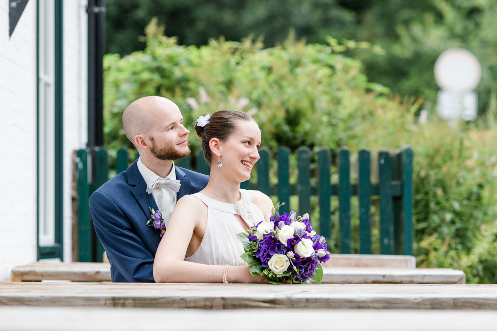 Hochzeitsfotograf im Standesamt Oststeinbek und in der Bismarck Mühle, Aumühle